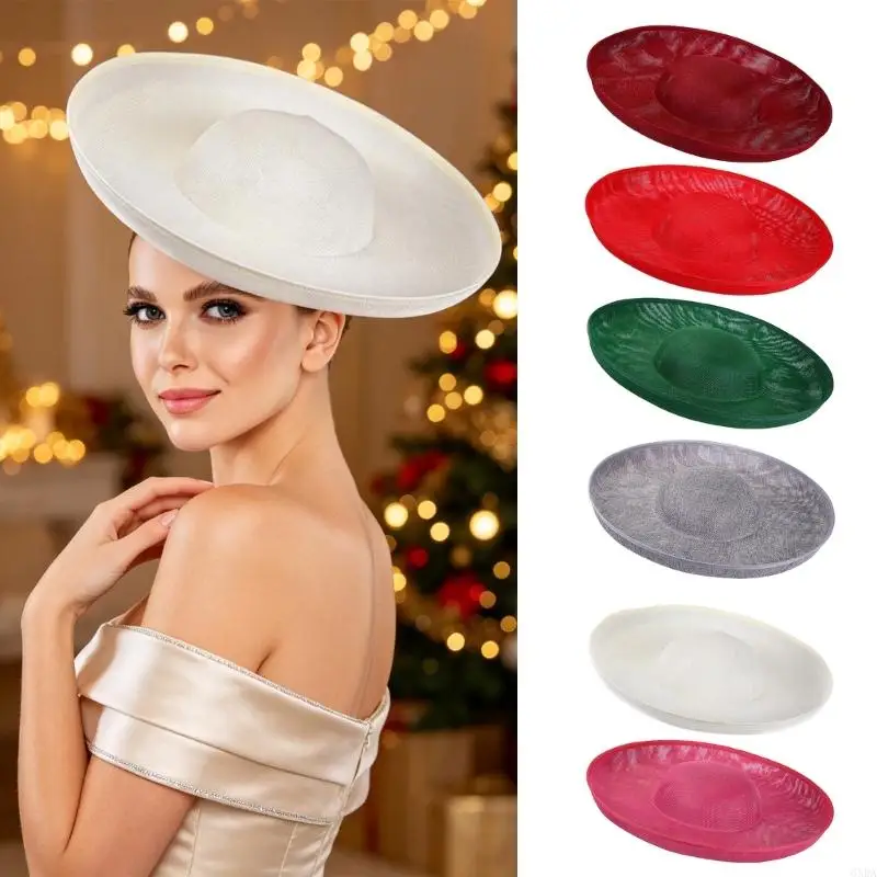 Bridal Headwear Base for Custom Fascinator and Cocktail Styling 6XDA