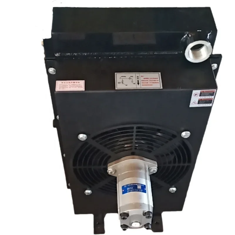 

Customized Hydraulic Oil Cooler MD-200 Hydraulic Motor Type Oil Cooler with Fan