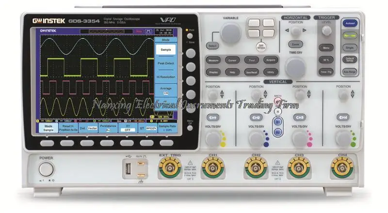 Fast arrival TaiWan Gwinstek Digital Oscilloscope GDS-3152/GDS-3154 DSO,2.5GSa/s,8 inch 800*600 LCD 150MHz, 2 channel,DSO