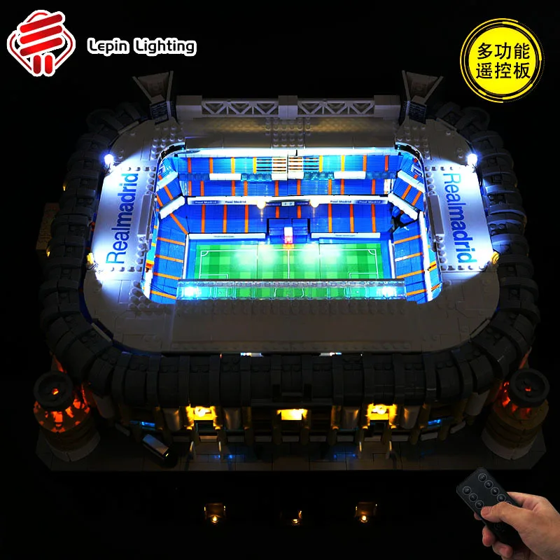 

No Bricks LED Light Kit For Real Madrid – Santiago Bernabéu Stadium 10299