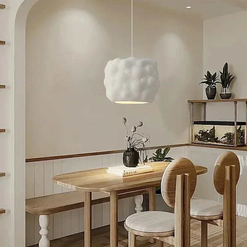 Modern Stump Led Pendant Lights High Polymer for Living Dining Room Office Desks Toilet Hallway Design Simple Hanging Fixture