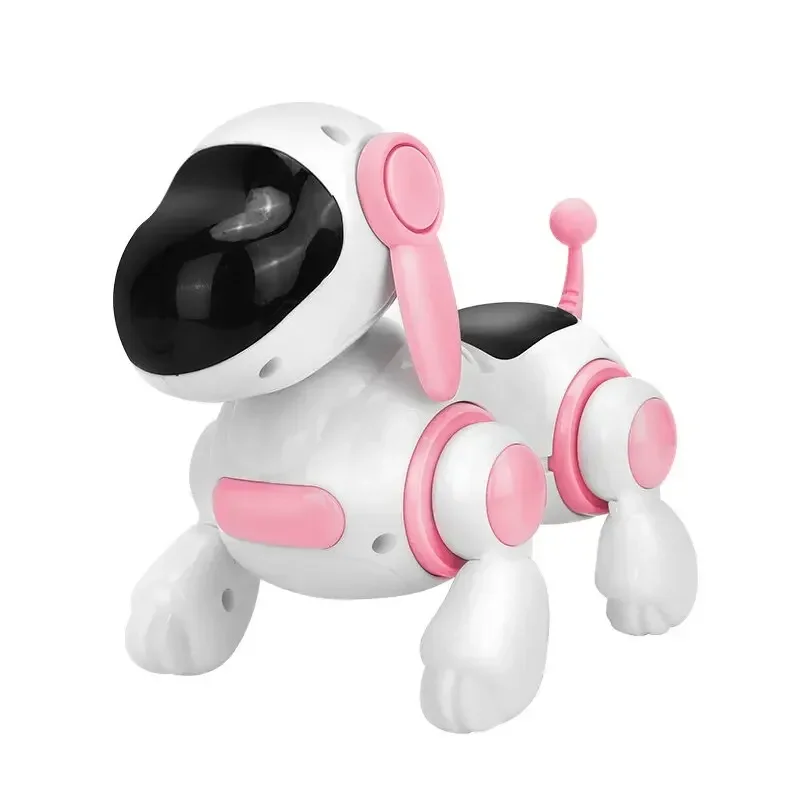 Perro robot electrónico, cachorro inteligente con luces LED, juguete para niños, artículo muy vendido.