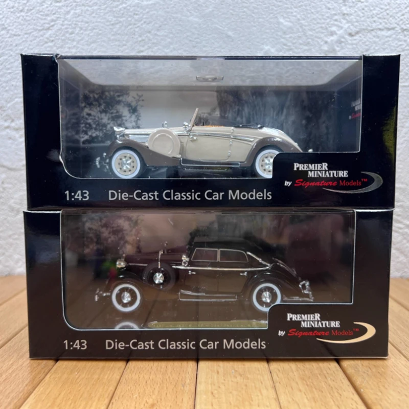 Diecast 1:43 Scale SW38 Classic Retro Alloy Plastic Car Model Finished Product Simulation Toy Gift Static Model Display