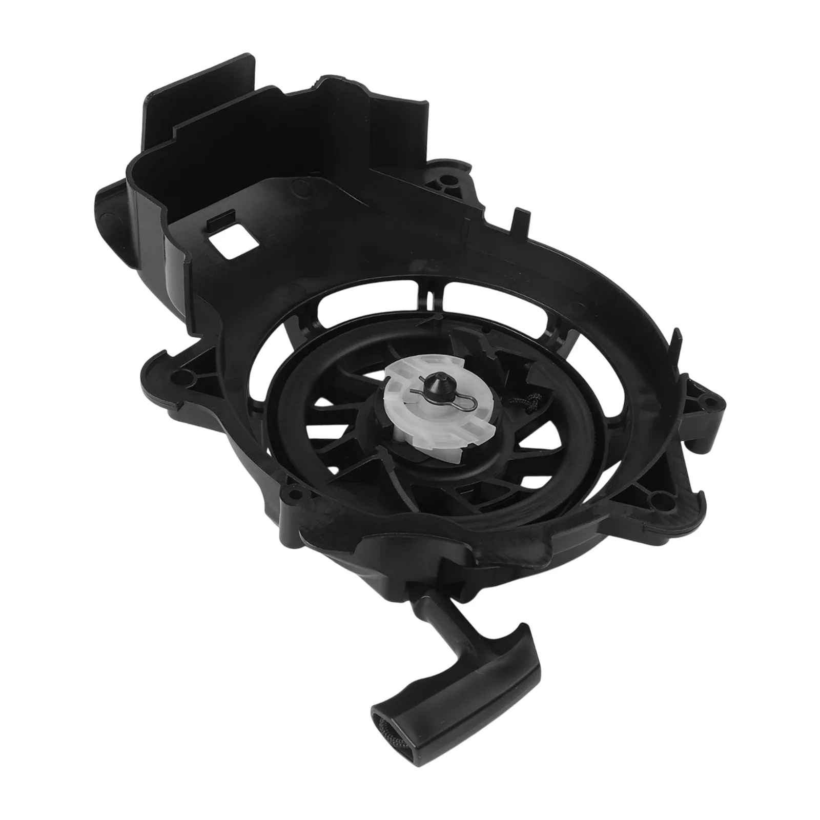 

Черный стартер газонокосилки, стартер двигателя, совместимый с несколькими моделями, простой процесс установки для двигателя 104M02