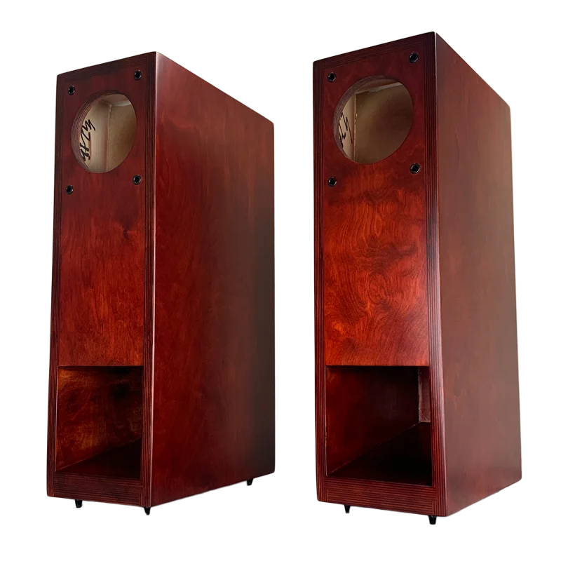 

Craftsmen Customized One Pair 5 Inch Full-Range Birch Plywood Empty Cabinet Box DIY HiFi Fe126en Speaker Shell