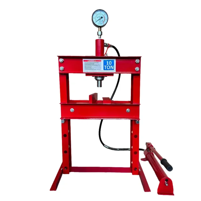 

10Ton Shop Press Hydraulic 10 Ton 20 Ton 32 Ton Heavy H-Frame Garage Floor Adjustable Shop Press