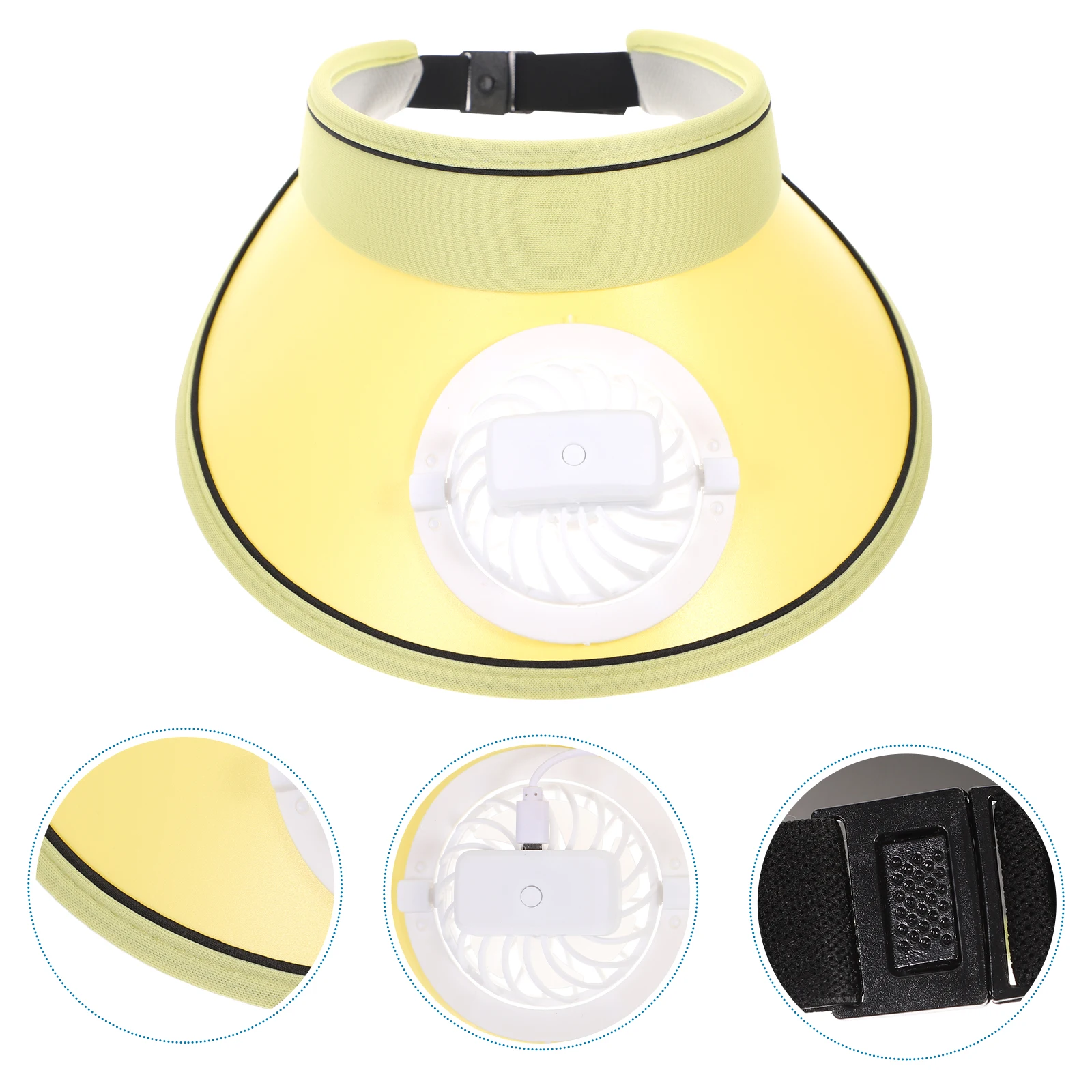 

Fan Cap USB Hat Women's Hats & Caps Chargeable Summer Sun Protection PC Woman Miss