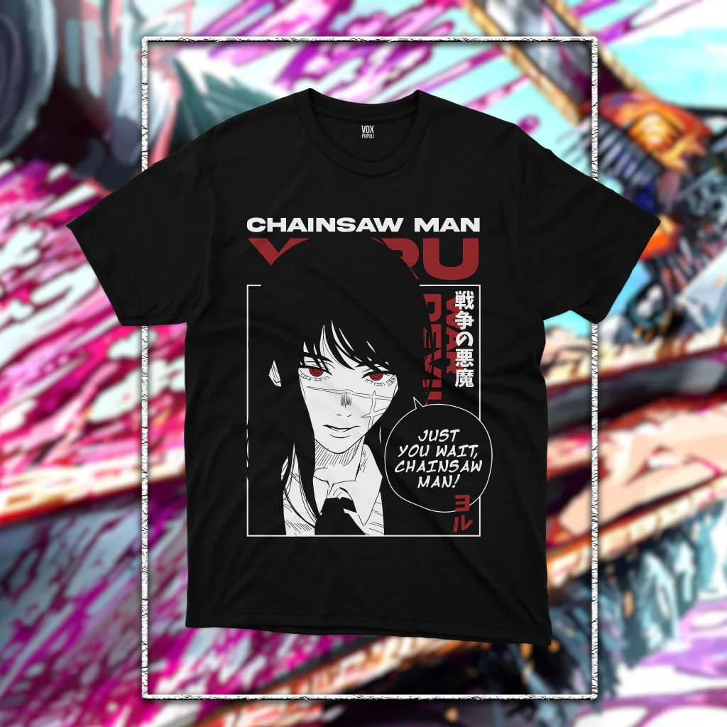 CHAINSAW YORU unisex Anime cotton shirt outdoor recreation tee