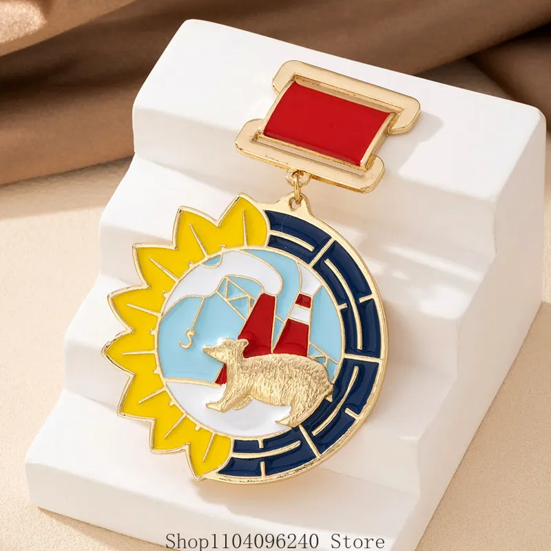 Insignia de Anime Game Reverse: 1999, Broche de Metal para Decoración de Mochilas, Colección de Cosplay, Regalo de Halloween para Fans del Anime