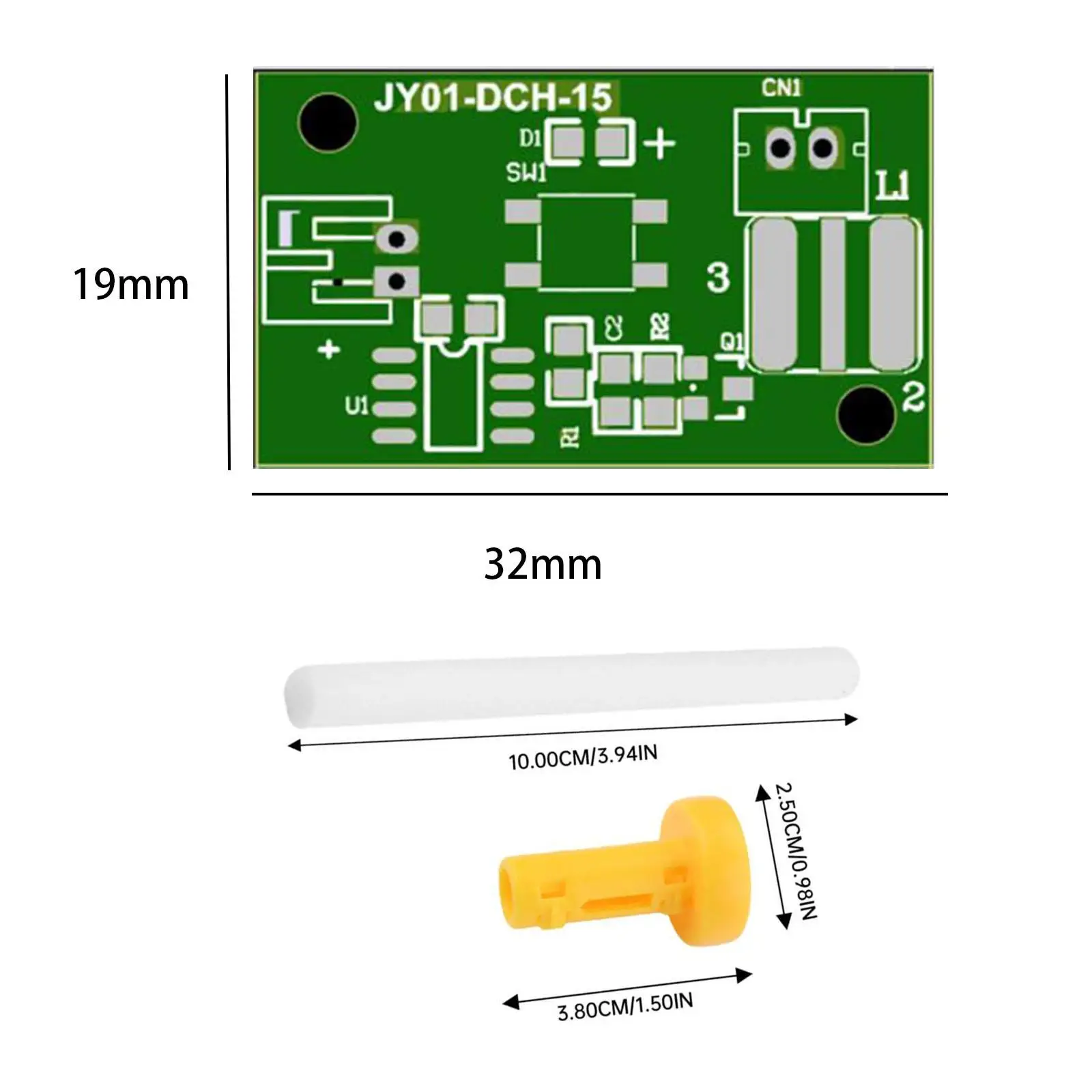 DIY портативный переключатель управления модулем увлажнителя распылительный диск распылительная пластина