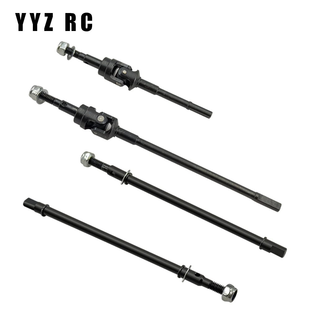 Front Rear Axle CVD Drive Shaft 29T/8T Metal For Axial Scx10 Pro Upgrade Parts Remote Control Rc Crawler Car Accessories 1/10