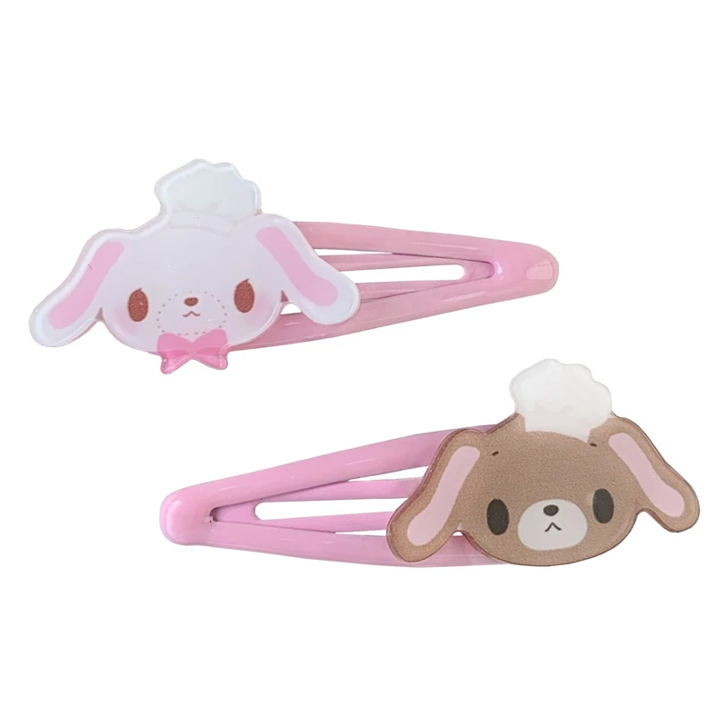 Sugarbunnies Hair Clip Cute Hair Pins Cartoon Bunny Kawaii Hair Accessories for Girls Women Headwear