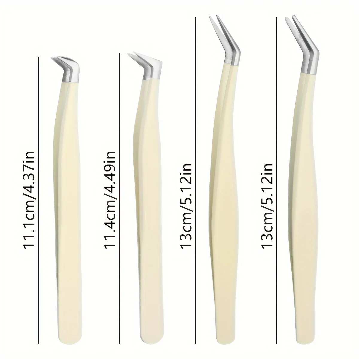 مجموعة مشبك وملاقط للحواجب متعددة الوظائف، أداة تجعيد الرموش المحمولة، خفيفة الوزن، غير معطرة، مع منظم تخزين
