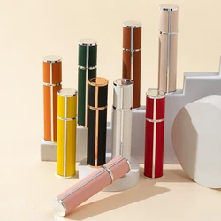 10ml Leather Perfume Atomizer Portable Liquid Cosmetics Containers Traveling Mini Perfume Refillable Bottles Empty Spray Bottle