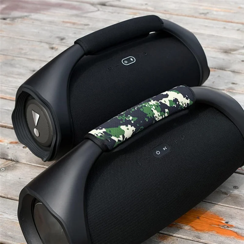 BNVN-For Boombox حزام المعصم الواقي وسادة حماية المعصم وسادة قبضة مكبر الصوت غطاء مقبض أسود #1