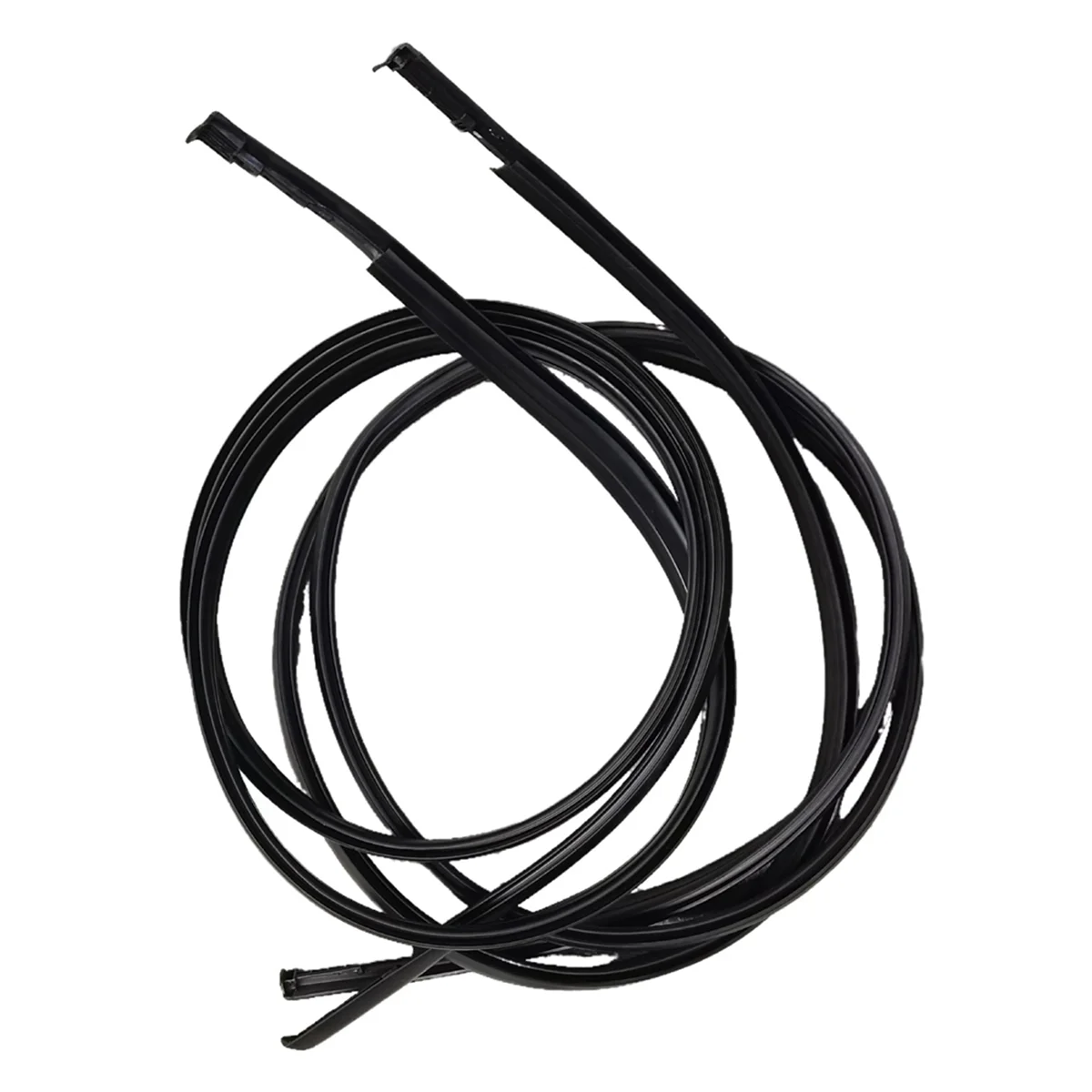 1 Pair Car Roof Drip Strips Seal Strips Roof Water Strips 75551-0C080 75552-0C080 for Toyota Sequoia 2007-2021