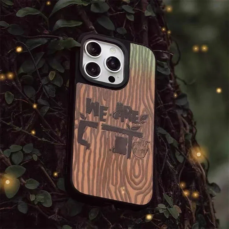 

Cartoon Tree Mirror Magnetic Phone Case Cover for IPhone 11 12 13 14 15 16 Pro Max Case for IPhone 16 Pro Max