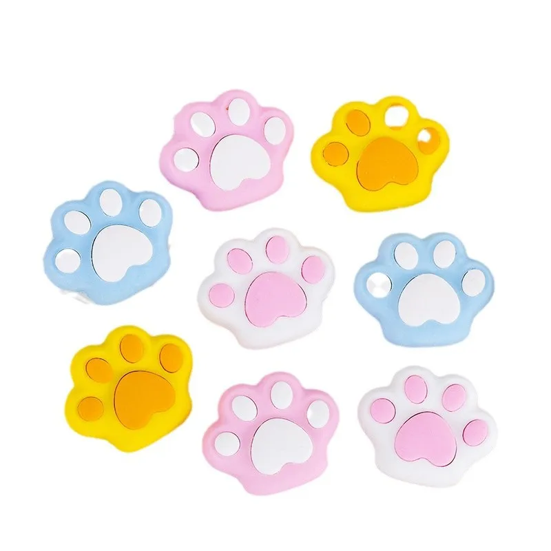 1 Piece Cute Kawaii Color Cat Claw Rubber Eraser Novelty Stationery Office and School Supplies