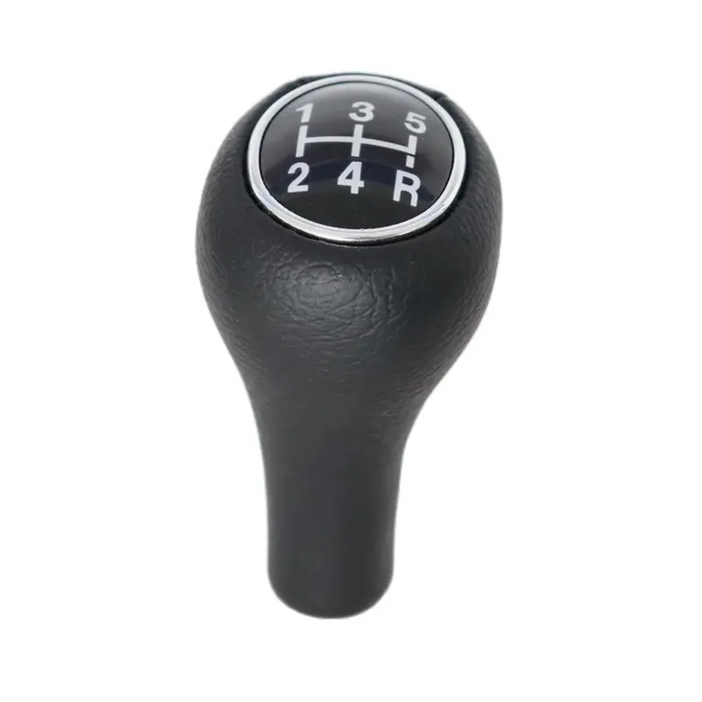 

Black Leather Gear Shift Knob For Ford Focus MK1 1998-2005 XS4R-7217-AA Manual Transmission Shifter Head Replacement Auto Interi