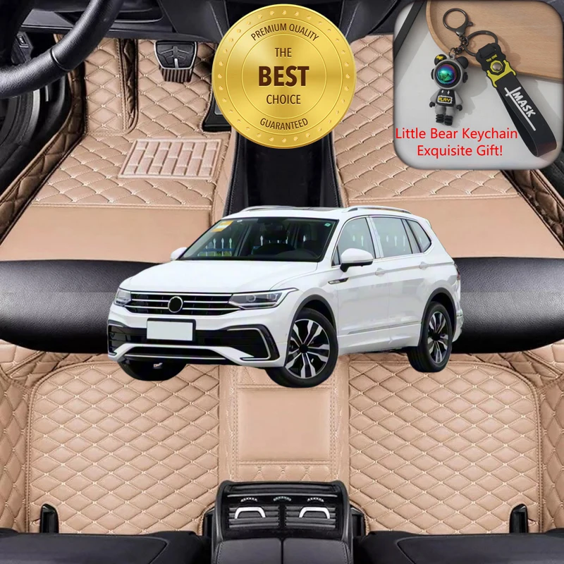 

Custom Fit for VW Tiguan SUV 2007-2026 Car Floor Mats Luxury Car Accessories Auto Carpet Liner Mats Rugs Left/Right-hand Drive