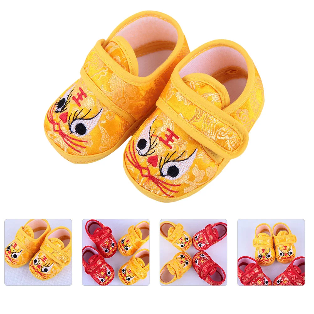 Slippers for Boys Soft Sole Baby Toddler Shoes Nonslip Infant Practical Walking Yellow Delicate Newborn