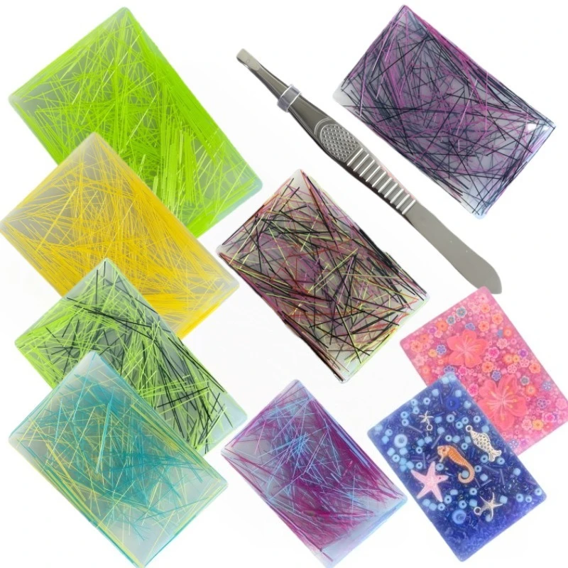 Neue Silikon-Hautpicking Fidget Sensory Relief Ultra-tragbare Haare ziehen Fidget Sensory Fidget Pads für Erwachsene mit Angst