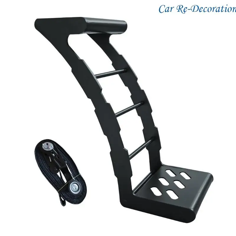 

R58D Portable Car Step Ladder Car Step Platform for enhances Safety In Wet Condition