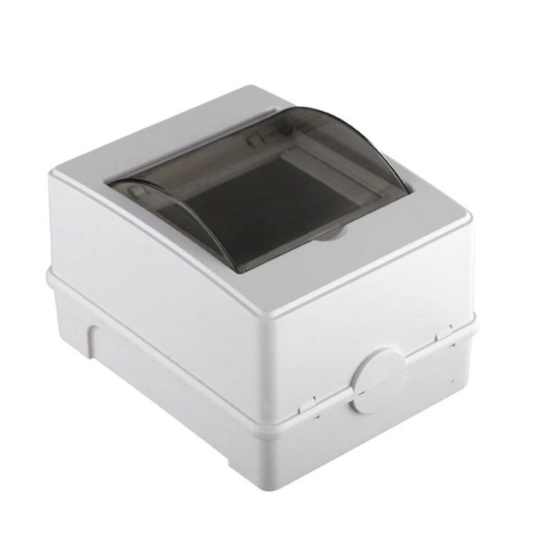 

Waterproof Cover Distribution Junction Box Indoor Outdoor 2-4 Way Distribution Protection Box for Wall Circuit Breaker