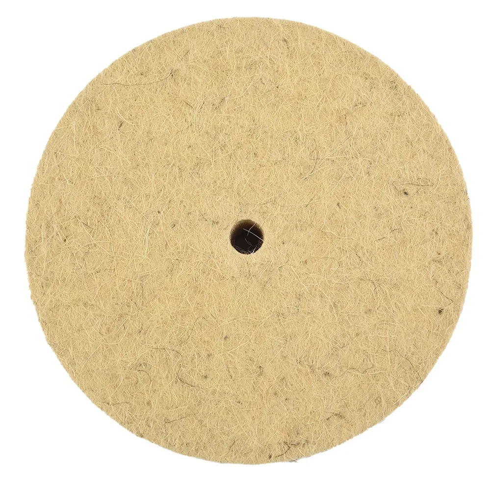 125mm Wool Polishing Wheel Buffing Pads Angle Grinder Wheel Felt Polishing Disc For Metal Marble Glass Ceramics