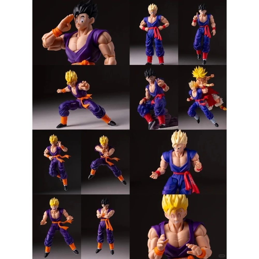 Auf Lager Hm HA Studio Jugend Son Gohan Actionfigur Dragon Ball Gohan mit fehlendem Arm Eagle Hero Figuren HAZ001 PVC Spielzeug Geschenk – Detail 2