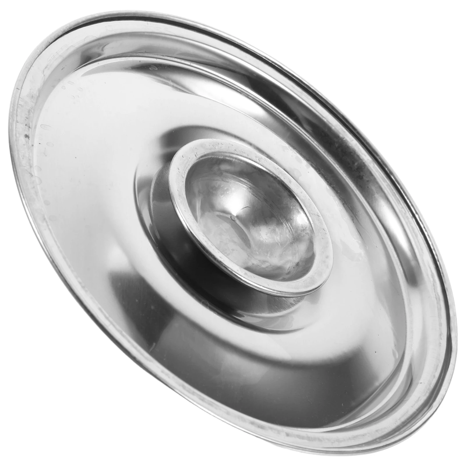 

Stainless Steel Bowl 10Cm Multi-Functional Mini Pot Cookware Accessory For Seasoning Jar Universal Pan Lid Replacement