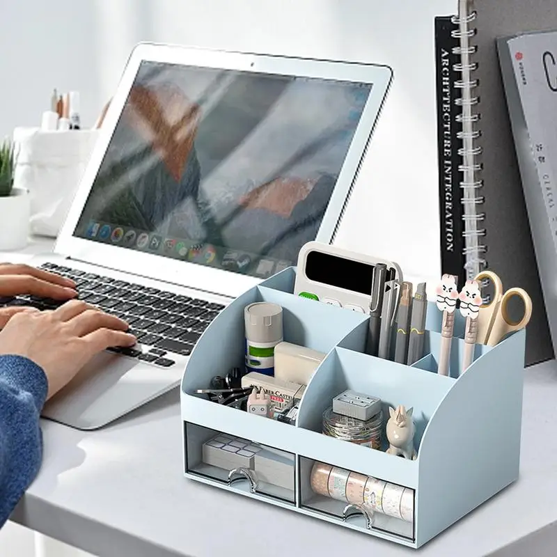 Настольный органайзер для хранения, коробка, органайзер для макияжа, настольный органайзер для хранения, гладкая и прочная семейная коробка, Многоуровневая коробка для