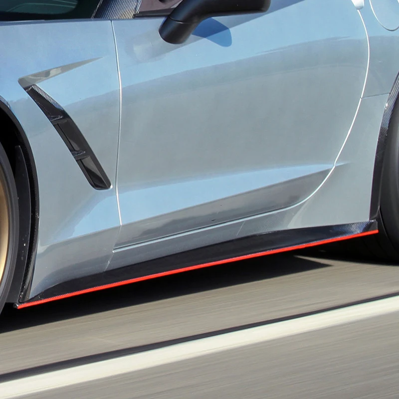 Panel Samping Serat Karbon untuk Corvette Convertible C7 Z06