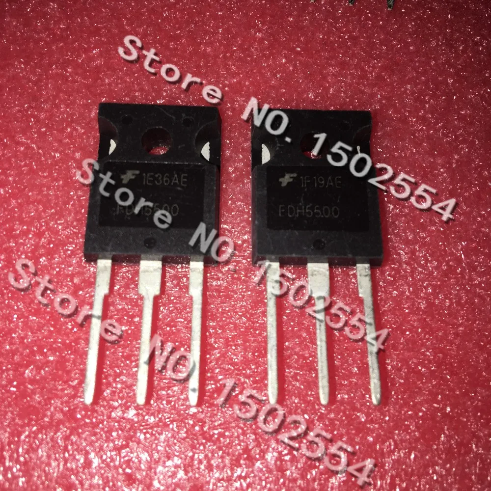 5PCS/LOT FDH5500 TO-247 MOS FET 55V 75A Quality Assurance