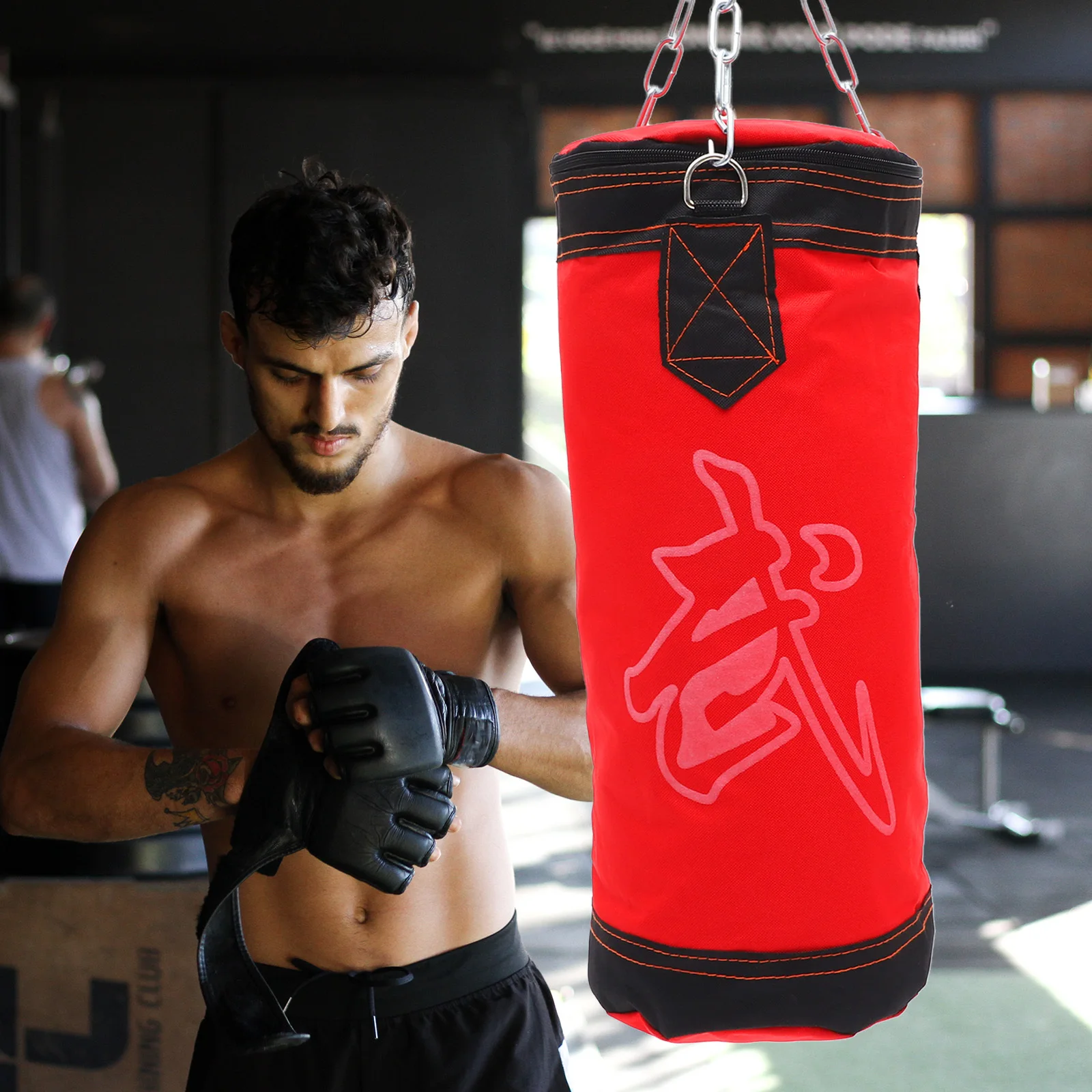 

Professional Empty Sandbag PU Waterproof Sweatproof Kicking Bag Gym Training Weight Bags Exercise Sandbag