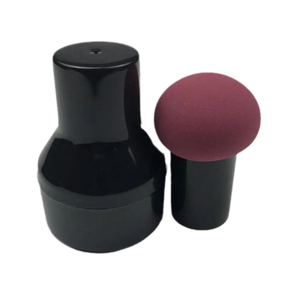 Cosmetische Puff Poeder Borstel-Paddestoelvorm Handvat Make-Up Schoonheidstool, Gladde Foundation Spons Voor Droge En Natte Concealer S0u0