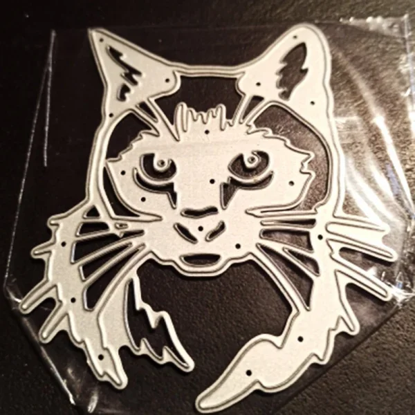 Animal Cat Metal Cutting Dies Stencils DIY Scrapbooking Album Paper Craft