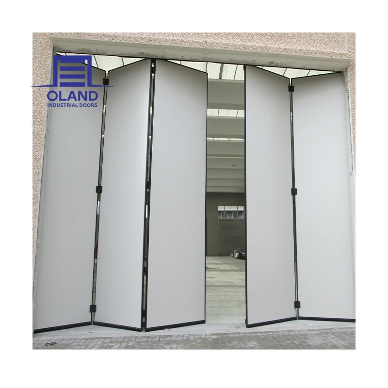 

Customized Door Steel Insulated Metal Folding Door for Industrial Warehouses Sliding Folding Door
