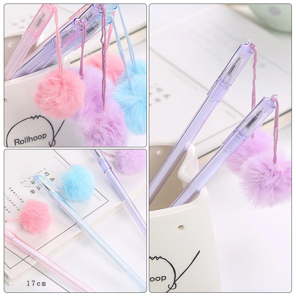 10 قطعة أقلام هلام الكرتون مع قلادة السلس الكتابة القلم طالب مكتب المدرسة الإبداعية أقلام الحبر لوازم مكتبية #6