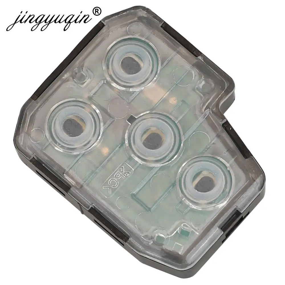 Jingyuqin-CORRENTE DE RELÓGIO remoto da chave do carro para Toyota Yaris 2012-2017, 314.4MHz, 315MHz, G, microplaqueta de H, identificação do FCC, B51TE, B71TH, 89070-52D70, 2, 3, 4btn