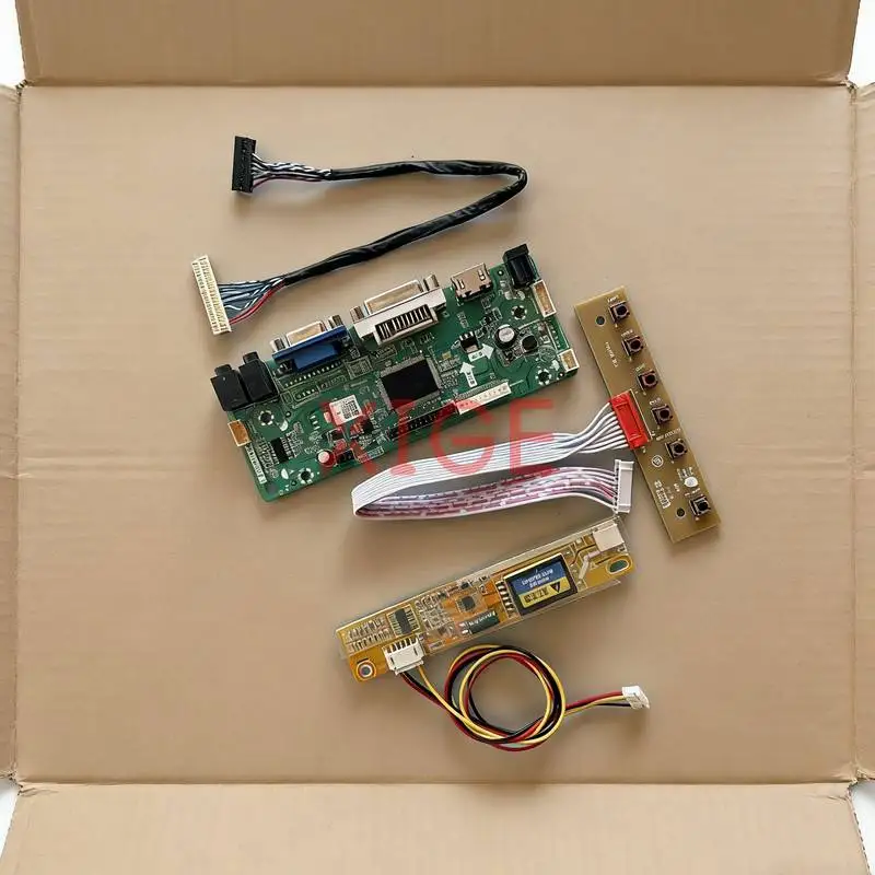 

For B156XW01 M156NWR1 CLAA156WA01A LP156WH1 Matrix Controller Drive Board Kit 1366*768 LVDS 30-Pins 1-CCFL HDMI+DVI+VGA 1366x768