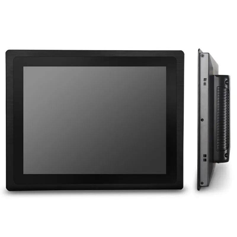 17 Inch 3mm Front Bezel Embedded Style Industrial Monitor Waterproof IP65 Vesa Kiosk Full HD LCD Touch Screen Panel