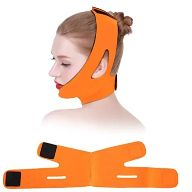 Elastic Face Slimming Bandage V Shaper Women Chin Cheek Relaxation Lift Up Belt Facial Massage Strap Face Skin Care Beauty Tools