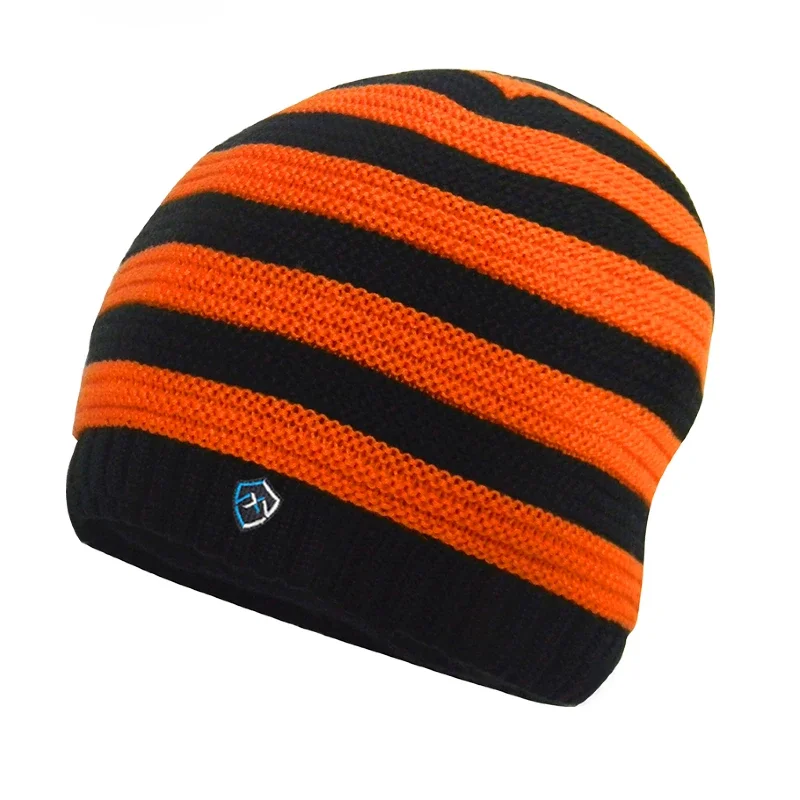 Windproof Knitted Snow Hat for Boys and Girls, Warm, Waterproof, Outdoor Hiking, DH552, Winter