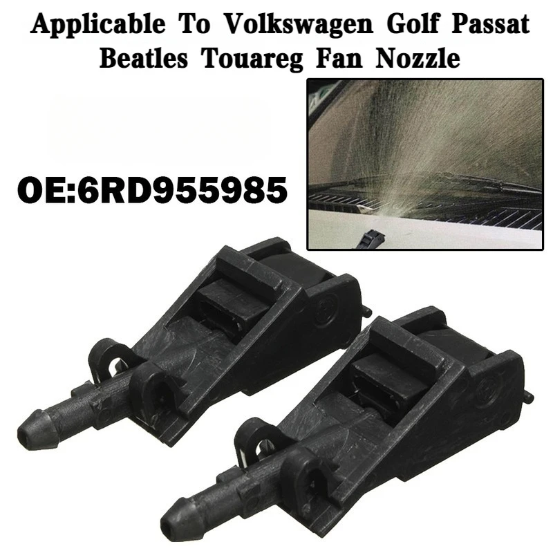 سيارة الجبهة غسالة زجاج أمامي ممسحة فوهة الرش 6RD 955985 لسيارة فولكس فاجن فولكس فاجن باسات B5 جولف 5 4 MK4 بورا بولو بيتل جول #5