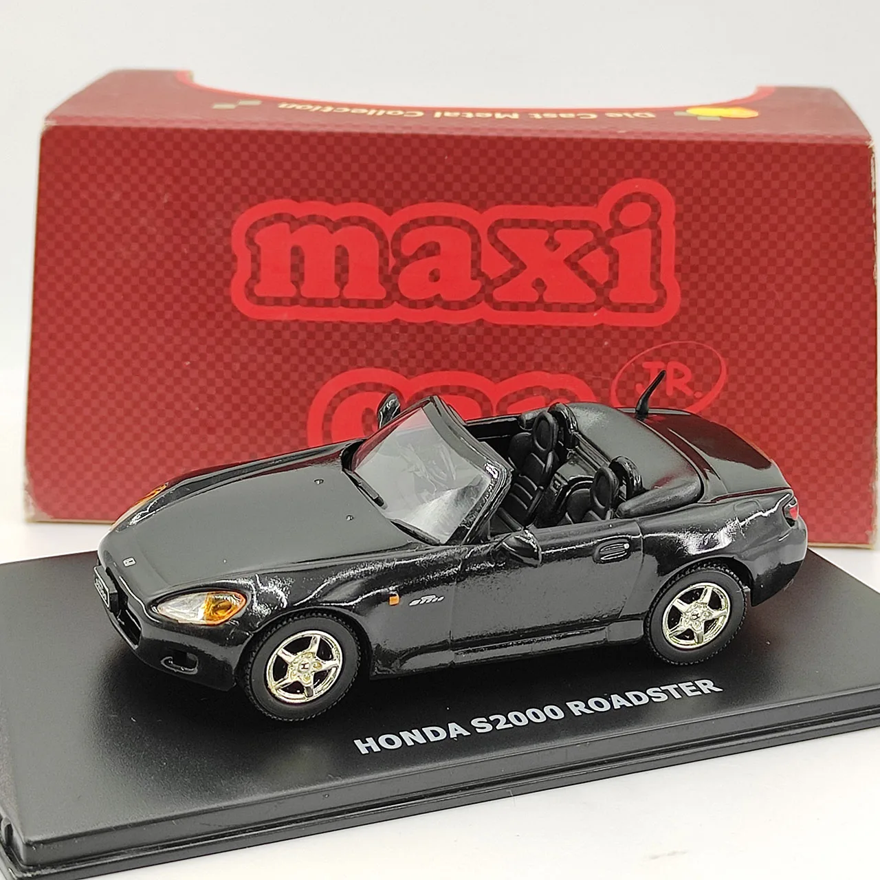 

Дефектный литой автомобиль MAXI, масштаб 1:43, HONDA S2000 ROADSTER, модель автомобиля из сплава, Коллекционная игрушка, подарок, сувенир, украшение для дисплея