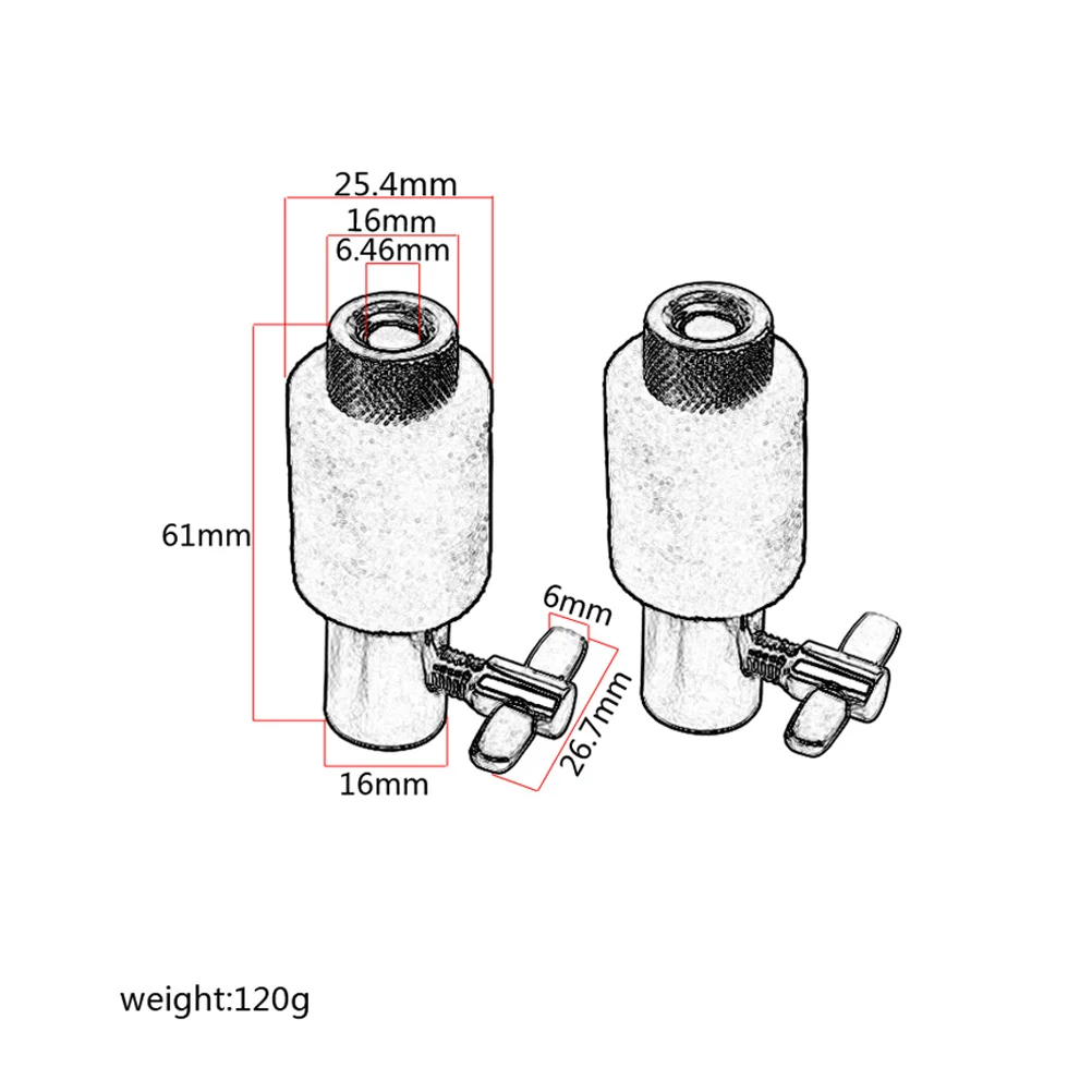 

2 Pcs Hit Hat Drum Cymbal Hi-Hat Clutch for Stand Percussion Accessories Jazz Parts