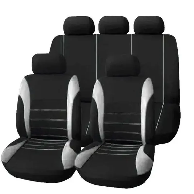 4pcs 9pcs 7 Seat Car Covers Car Seat Covers Full Set Car Seat Cushion Seat Covers Protector