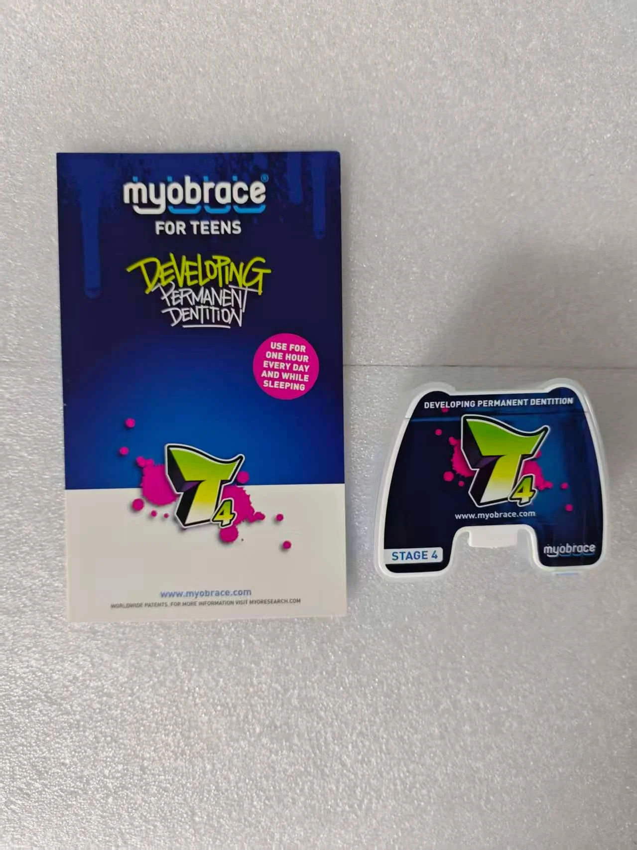 Dental Myobrace Teens Brace T4 Teeth Trainer Teens Use Orthodontic Appliance Correct Poor Habit/MRC 10-15 Years Old