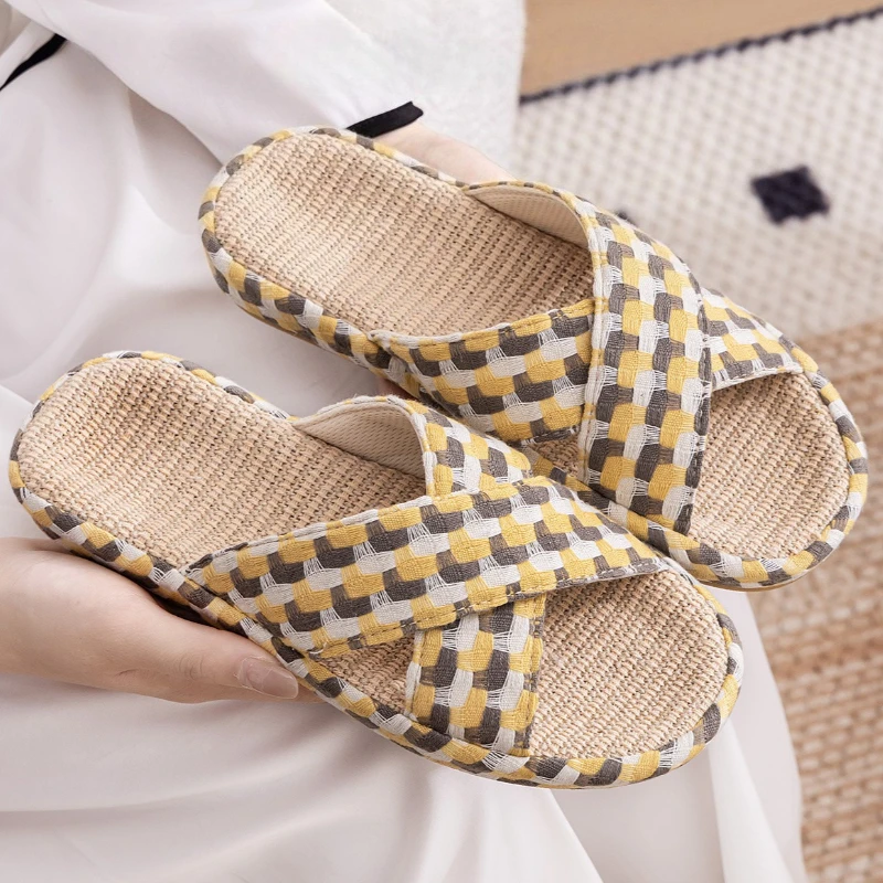Pantuflas de Lino Transpirable - Women Fashion Korean reseña y precio